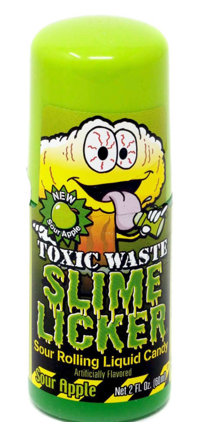 Toxic Waste Slime Licker Sour Apple Black Cherry